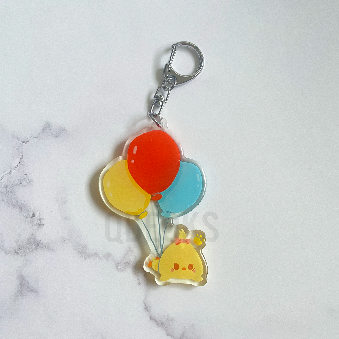 YOU CAN FLY Duck Balloon | Acrylic charm or Sticker