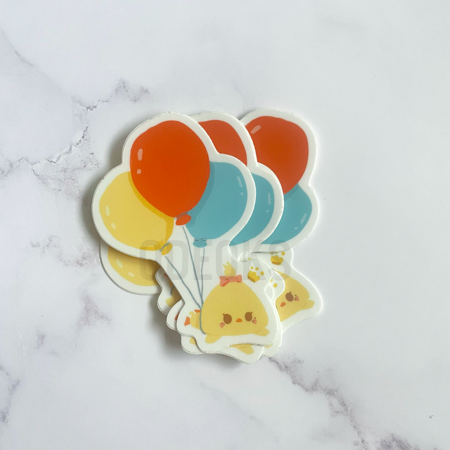 YOU CAN FLY Duck Balloon | Acrylic charm or Sticker