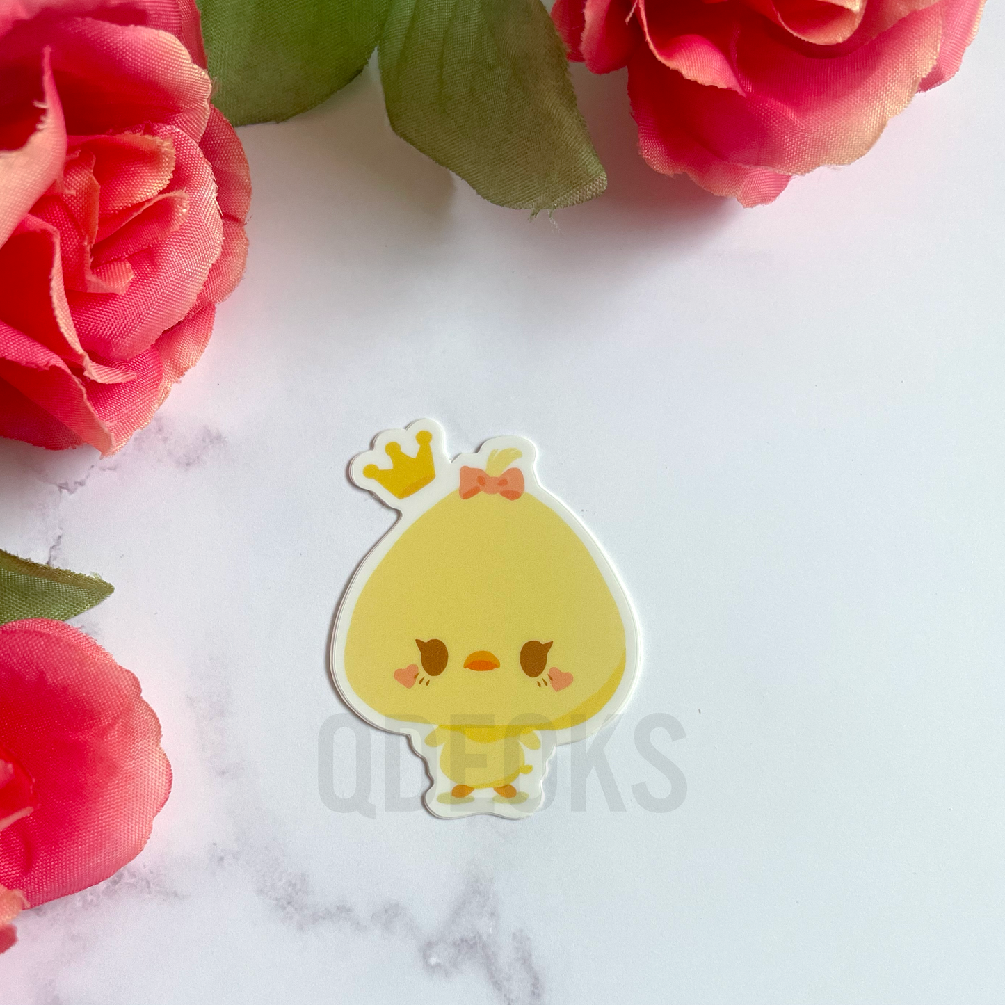 Green or Yellow Duck | Acrylic Charm or Sticker