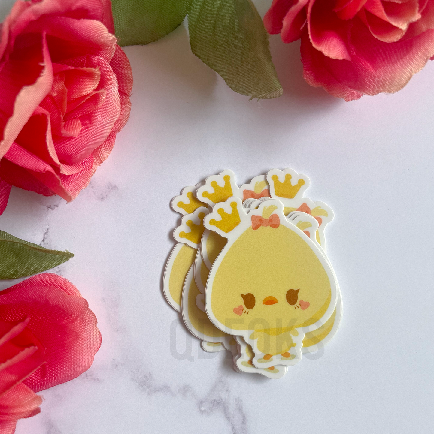 Green or Yellow Duck | Acrylic Charm or Sticker