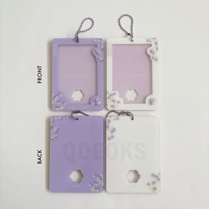 Army Forever, BTS Forever 아포방포 Acrylic Photocard Holder | Purple or White