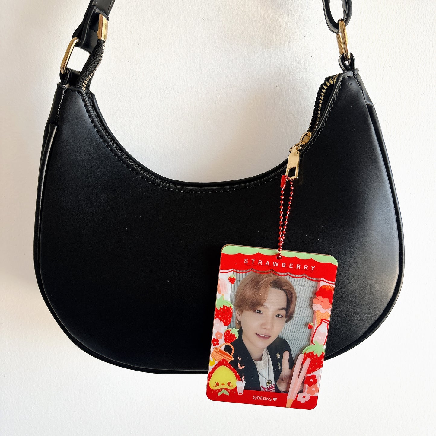 Strawberry Duck Acrylic Photocard Holder