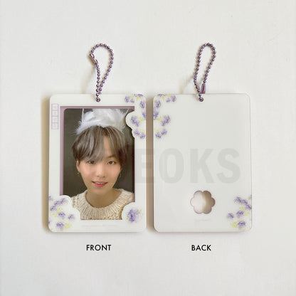 Army Forever, BTS Forever 아포방포 Acrylic Photocard Holder | Purple or White